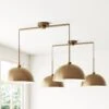 Metal Hanging Pendant Lights Brass