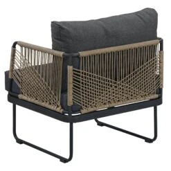 Set Of 2 Outdoor Cord Patio Arm Chairs Gray -Nathan James 25902 DET 9980a9c6 6ce7 47e8 a118 4d15449bf47b