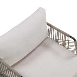 Set Of 2 Outdoor Cord Patio Arm Chairs White -Nathan James 25906 DET a38f5493 aebc 461a 9e09 d1e7ca62c498