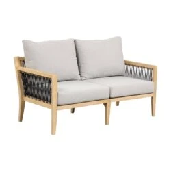 Outdoor Solid Wood Patio Couch Gray -Nathan James 26201 STUDIO 560796d9 f3ea 4d2b ad6a 8a9a9f97e001
