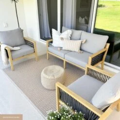 Outdoor Set Patio Couch & 3 Arm Chairs -Nathan James 26201 UGCCarouselImage2 8f5836d1 eecf 4b46 9748 c3a05d414b60