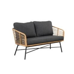 Wicker Outdoor Patio Loveseat Dark Gray 8 Wicker Outdoor Patio Loveseat Dark Gray -Nathan James 27902 STUDIO 4076ccf3 39a5 4d18 962b 97ea91181496