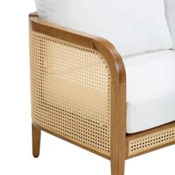 Set Of 2 Rattan Outdoor Loveseats & 2 Chairs -Nathan James 28501 DET cb3a336b 95bc 4514 8444 5e8e6ac50fb9