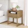Wood Modern Farmhouse Nightstand