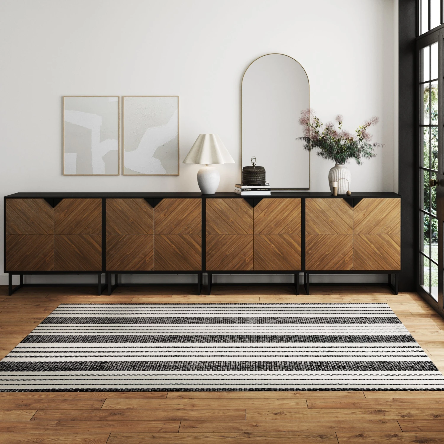 Brushed Fir Large Console Brushed Fir Large Console -Nathan James 71204 4 LS 348e7711 d5b4 424f a37b c6dd8a4b461e